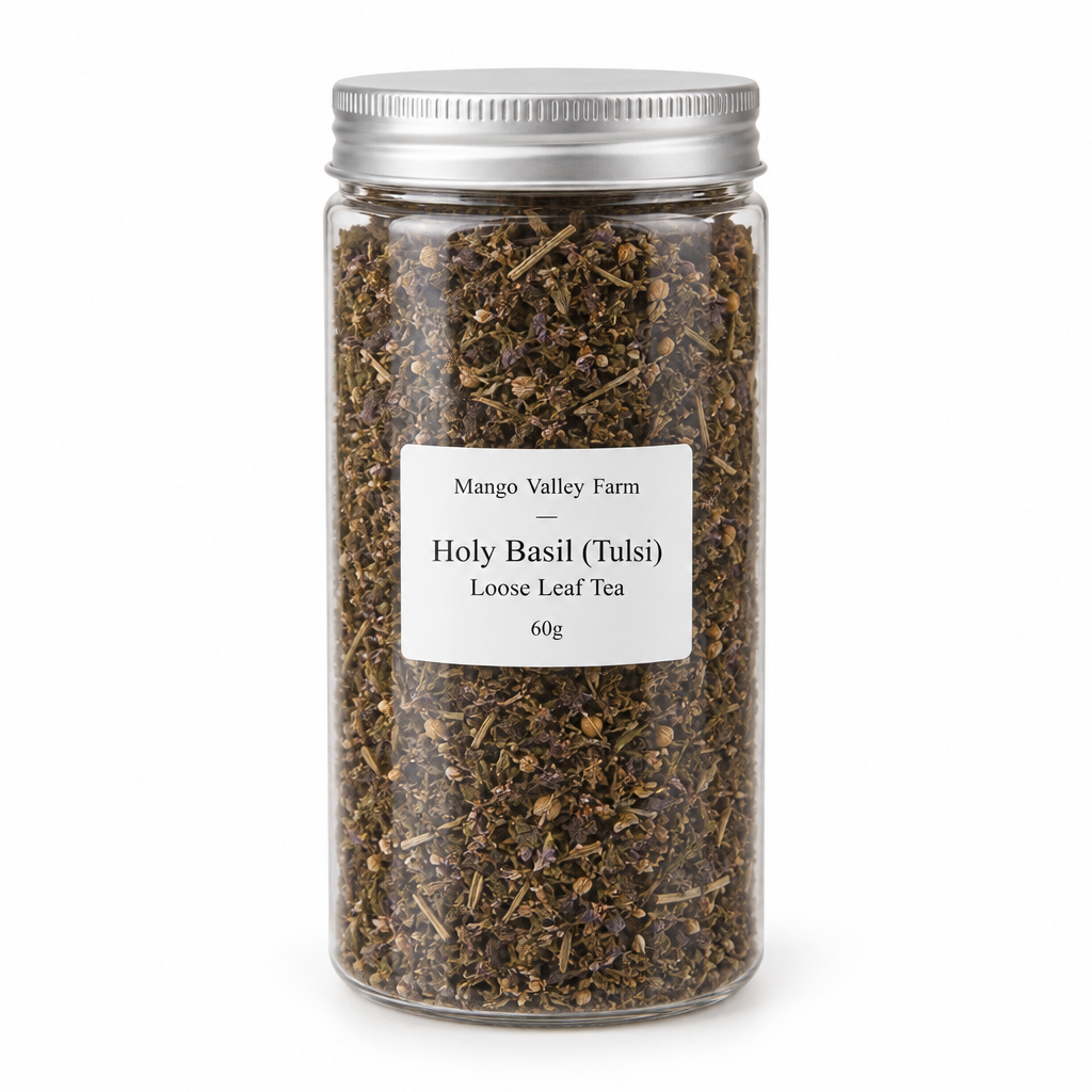 Holy Basil (Tulsi) Loose Leaf Tea - Jar